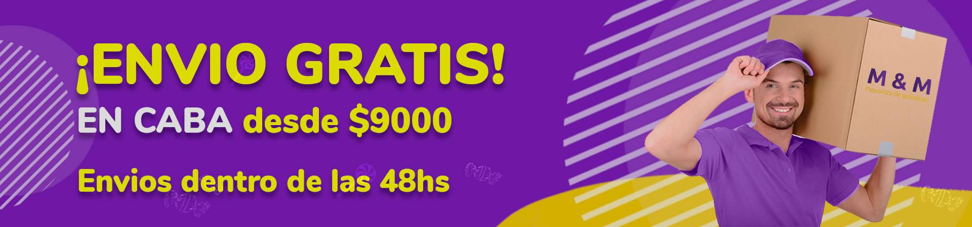 Envios Gratis en Caba desde $9000