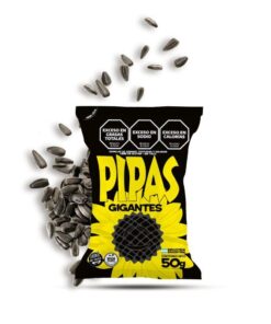 CAJA DE PIPAS GIGANTES DE 12u x50g