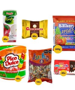 COMBO CANDY BAR PARA 40 NIÑOS/NIÑAS