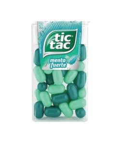 CJA. TIC TAC  MENTA FUERTE X12u.