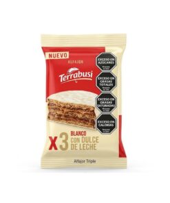 C/U ALFAJOR TERRABUSI TRIPLE BLANCO X 36
