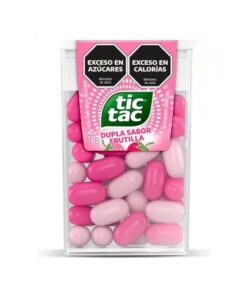 CJA. TIC TAC DUPLA FRUTILLA X12u.