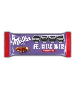C/U CHOCOLATE MILKA ALMENDRAS x55g.