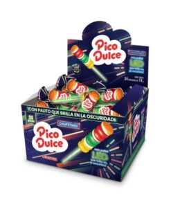 CJA. CHUPETIN PICO DULCE LED x24u.
