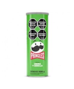 C/U PRINGLES CREMA & CEBOLLA GRANDES x109g