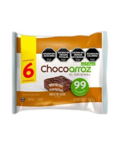C/U ALFAJOR CHOCOARROZ DE DULCE DE LECHE x22g