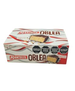 C/U OBLEA MANTECOL BAÑO SEMIAMARGO x27g. (18)