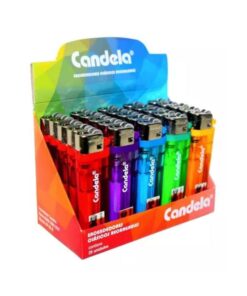 CJA ENCENDEDOR CANDELA TRANSPARENTE (25u)
