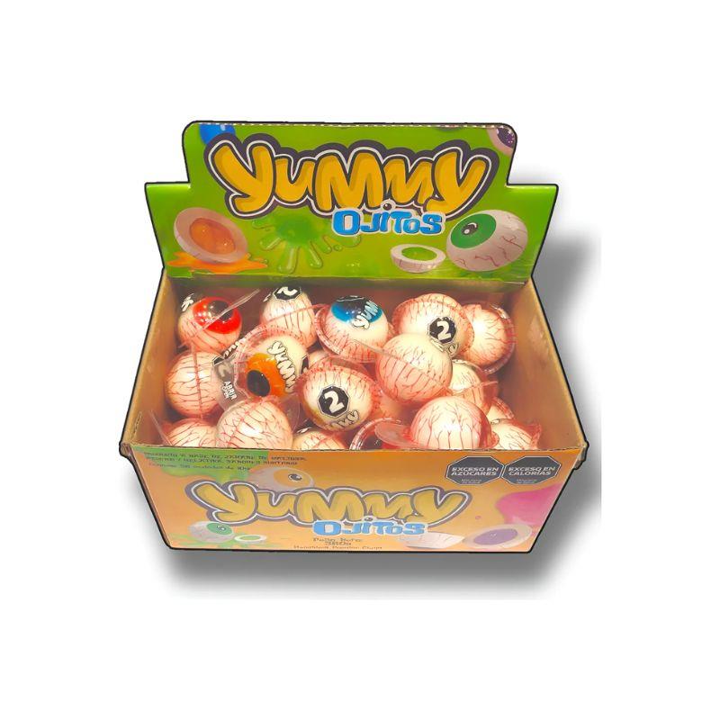 CJA YUMMY OJITOS RELLENOS X36u