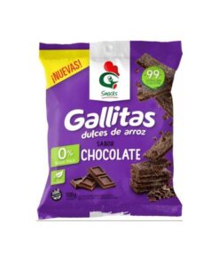 C/U GALLITAS DE ARROZ CHOCOLATE GALLO x100g