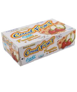 C/U BARRA CEREAL FORT FRUTILLLA MANZANA LIGHT x21g