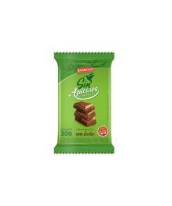 C/U CHOCOLATE GEORGALOS LECHE SIN AZUCAR x30g